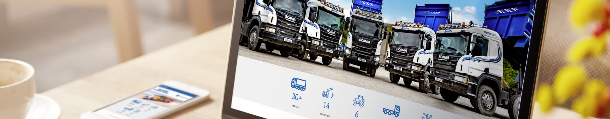 Allen Transport website