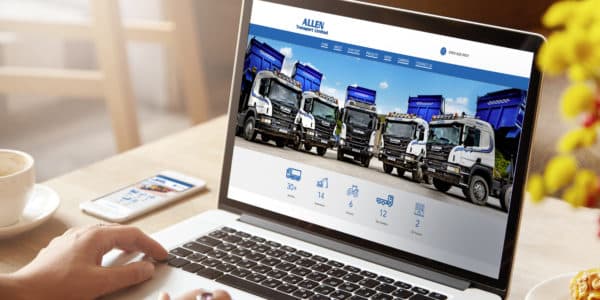 Allen Transport website