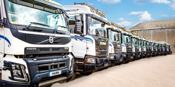 Logistics fleet Aberdeen