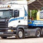 Allen Transport low loader close-up